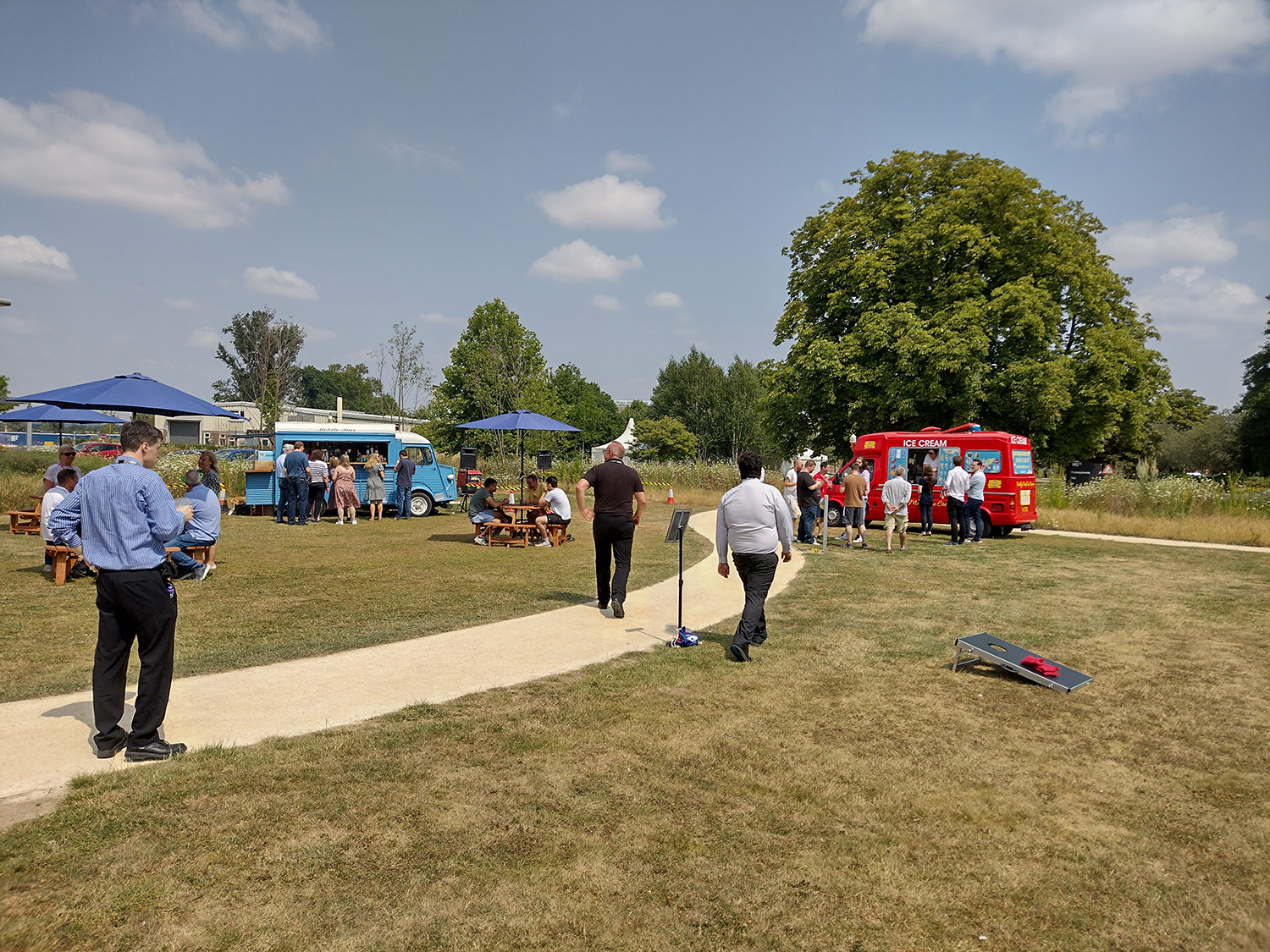 Melbourn Science Park's Summer BBQ hosted by Bruntwood SciTech in 2022