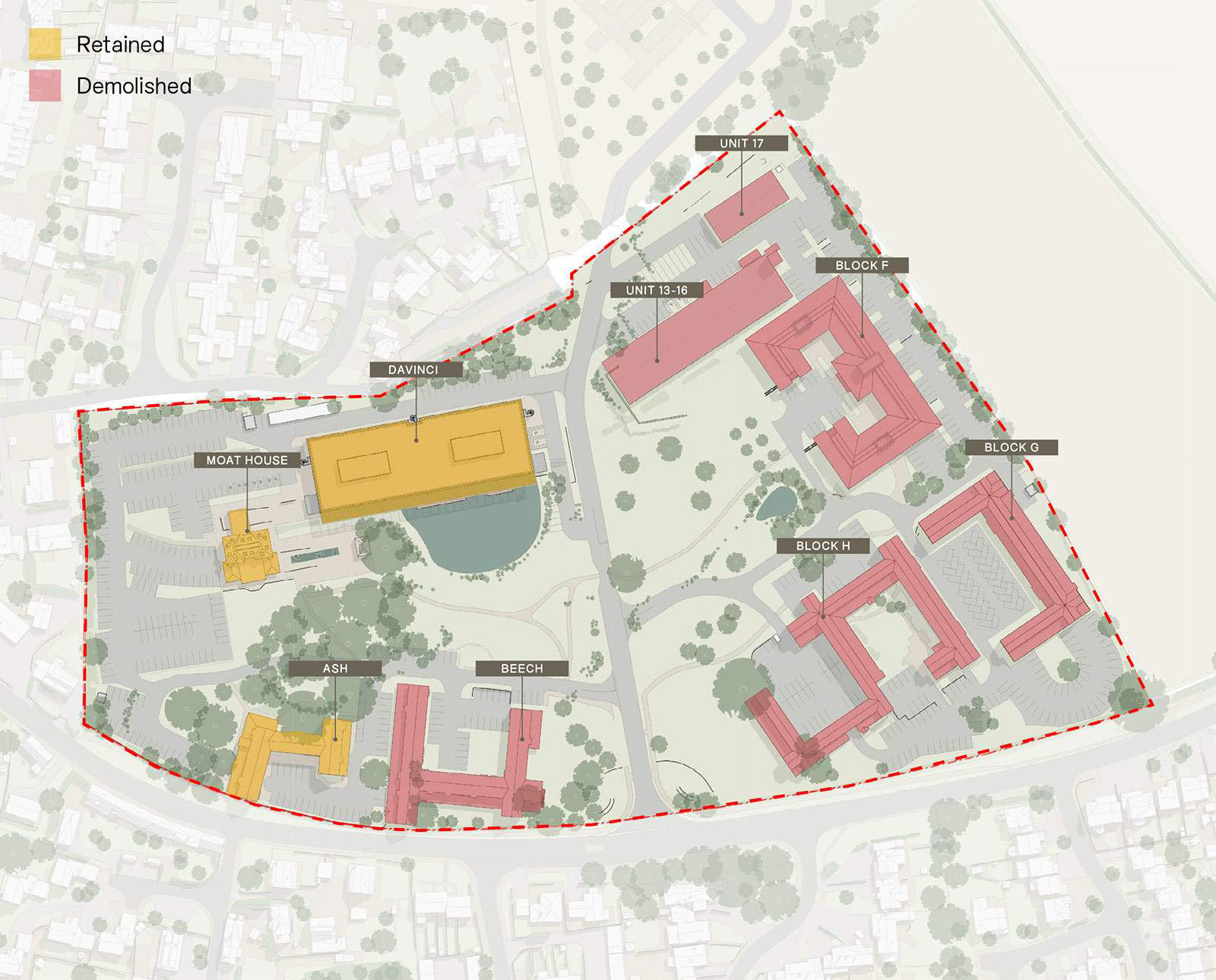 existing site plan